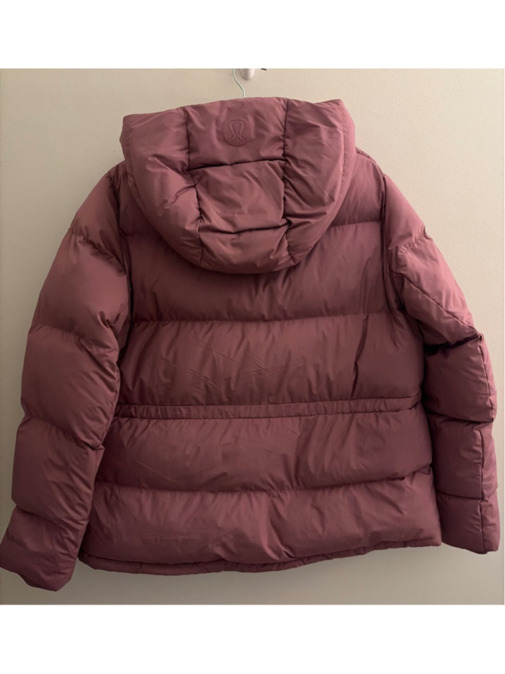 NWOT Women's Lululemon wunder Puff Jacket Size 10 Mauve - Picture 2 of 3